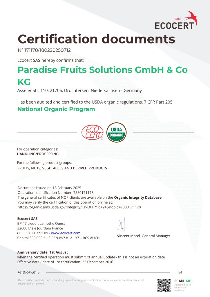 NOP Certificate Addenda 1 Stand 18.02.2025 Seite 1